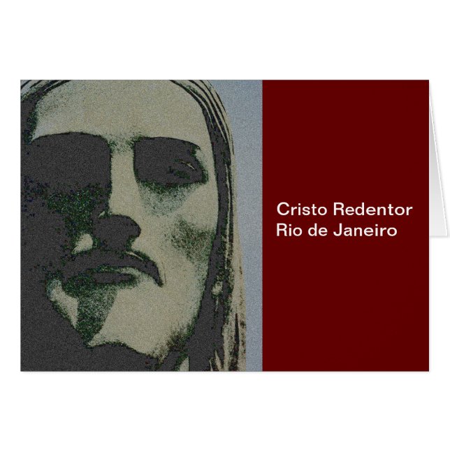 Christ face - Rio de Janeiro (Devant Horizontal)