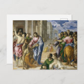 Christ Healing the Blind Briefkaart (Voorkant / Achterkant)