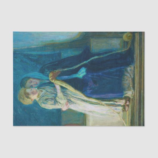 Christ & His Mother Studying the Scripts Tissuepapier (Voorkant)