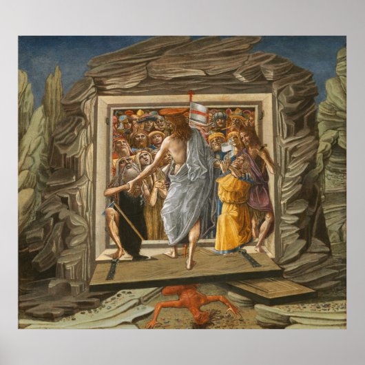 Christ in Limbo - B. di Giovanni Poster d'art (Devant)