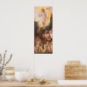 Christ in Limbo - Hans Mielich Fine Art Poster (Cuisine)