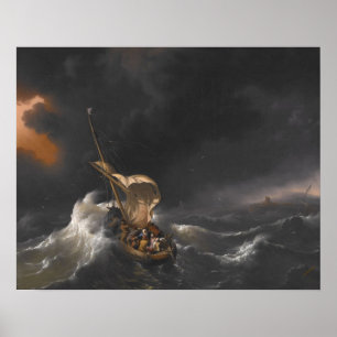 Christ in the Storm on the Sea of Galilee Poster