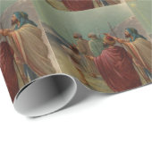  Christ is Born Wrapping Paper Cadeaupapier (Rol Hoek)