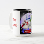 Christ L'Agneau A Risqué La Mug De Café (Devant gauche)