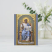 Christ le Maître / Carte de Pâques Tout Puissant (Debout devant)