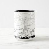 Christ le Rédempteur Mug (Transparent) (Centre)