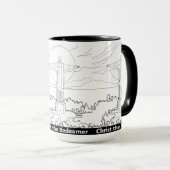 Christ le Rédempteur Mug (Transparent) (Devant droit)