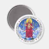 Christ le Roi - aimant (Recto/Verso)