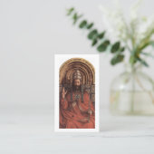 Christ le Roi Carte de prière personnalisable (Debout devant)