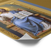 Christ L'Enseignant / Tous Puissants ** Poster d'A (Coin)