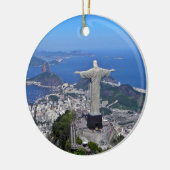 CHRIST OP CORCOVADO MOUNTAIN KERAMISCH ORNAMENT (Links)