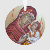 Christ Pantocrator Et Sainte Marie Theotokos (dos)