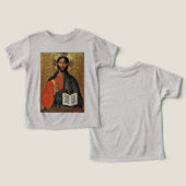 Christ Pantocrator icône orthodoxe du XVIe siècle  (Design Recto & Verso)