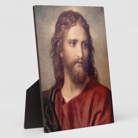 Christ par Heinrich Hofmann Masterpiece Plaque (Côté)