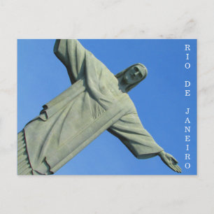 christ redeemer brazilië briefkaart