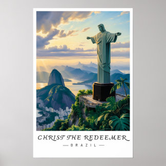 Christ Rédempteur Art mural du Brésil, art de la v
