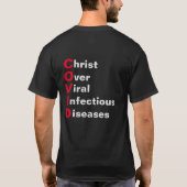 Christ sur le T-shirt COVID (Dos)
