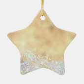 Christ the Savior is Born Christmas Keramisch Ornament (Achterkant)