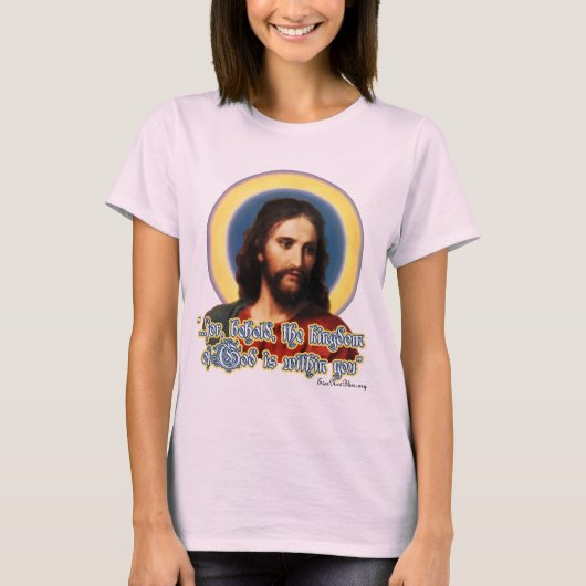 Christ Womens T-Shirt JC01 (Devant)