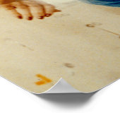 Christa McAuliffe in gewichtloze training Poster (Hoek)