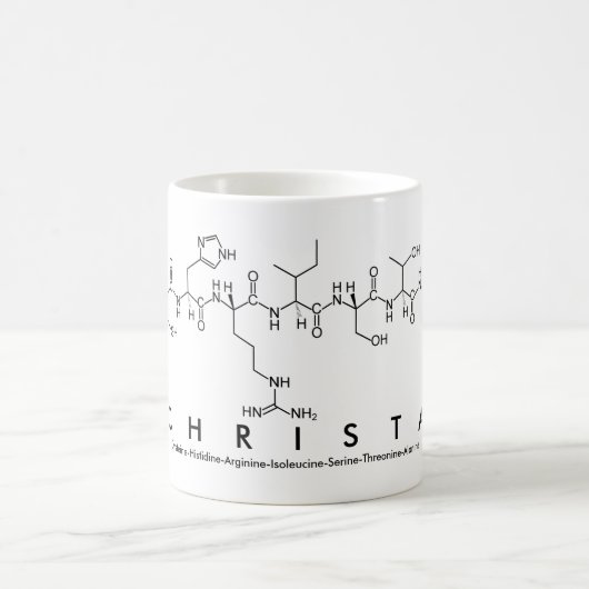 Christa peptide nom mug (Centre)