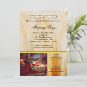 Christain Baby shower Invitation 2 Kaart (Staand voorkant)