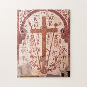 Christain Cross Artwork Legpuzzel