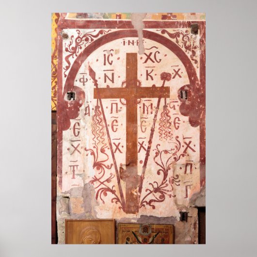 Christain Cross Artwork Poster (Voorkant)