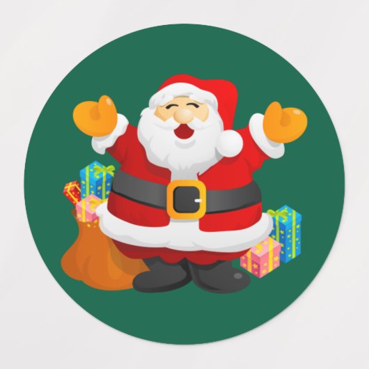 Christams Étiquette (Design 2)