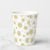 CHRISTAMS GOLD SNEEUWVLOKKEN MODERN MINIMAAL STIJL