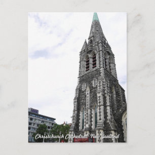 ChristChurch Cathedral, Nieuw-Zeeland Briefkaart