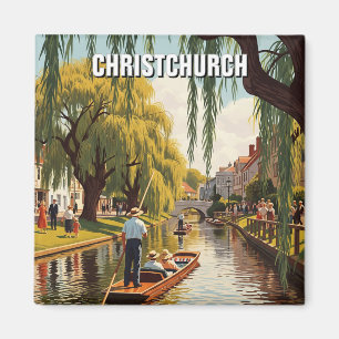 Christchurch Nieuw-Zeeland Avon River Magneet