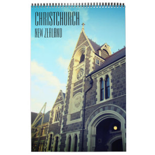 Christchurch Nieuw-Zeeland Kalender