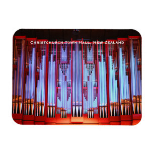 Christchurch Town Hall orgel Magneet