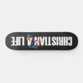 Christelijk 4-levensskateboard skateboard (Horizontaal)