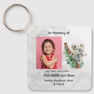 Christelijk aandenken Cute Koala Kinderen Sleutelhanger