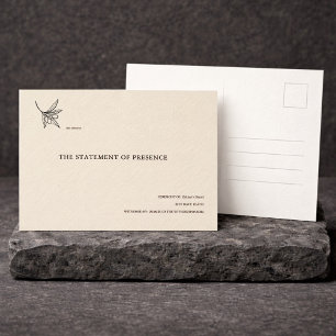 Christelijk aandenken voor peetouder/sponsor briefkaart