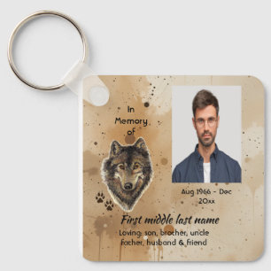 Christelijk Aandenken Wolf Wolven Dier Sleutelhanger