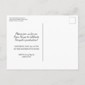 Christelijk Afstuderen Bijbel Verse Typografie | B Briefkaart (Achterkant)