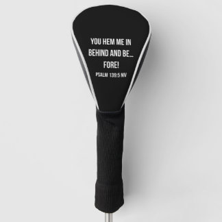 Christelijk Afstuderen Vaderdag Gift Psalm 139 Golfheadcover