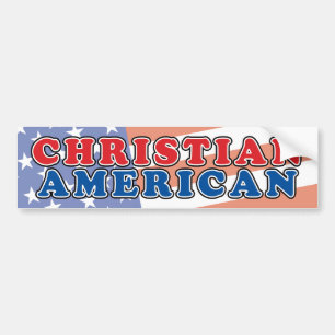 Christelijk Amerikaans Bumpersticker