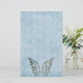 Christelijk Angel Briefpapier (Staand voorkant)