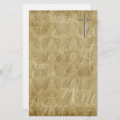 Christelijk Angel Briefpapier (Voorkant / Achterkant)