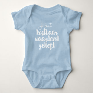 Christelijk baby romper - Je bent waarde vol