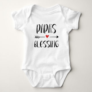 Christelijk baby romper - Papa's Blessing.