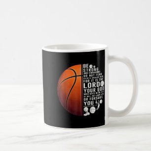 Christelijk Basketbal Deuteronomium 31 6 Geloof On Koffiemok