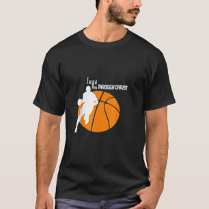 Christelijk Basketbal S Heren Jongens Kids Religie T-shirt