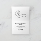 Christelijk bedankt kaart (Binnen)