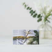 Christelijk Bijbelse Visitekaartje-Zie achterzijde Visitekaartje (Staand voorkant)