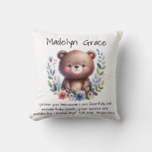 Christelijk Bijbelvers Custom Baby Nursery